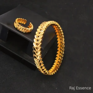 Fancy Adjustable Bangles With Adjustable Ring